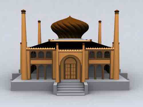 Islam mosque 3Dmodel